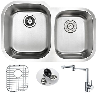 ANZZI MOORE Series KAZ3220-102 Kitchen Sink Kitchen Sink ANZZI